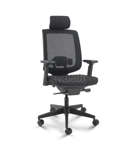 Cavaletti C3 – Poltrona Presidente Giratória 28001 AC Syncron 4D