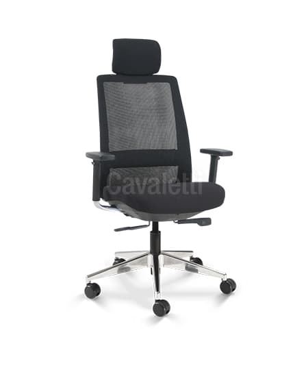 Cavaletti C4 Poltrona Presidente Giratória 29001 Syncron 3D