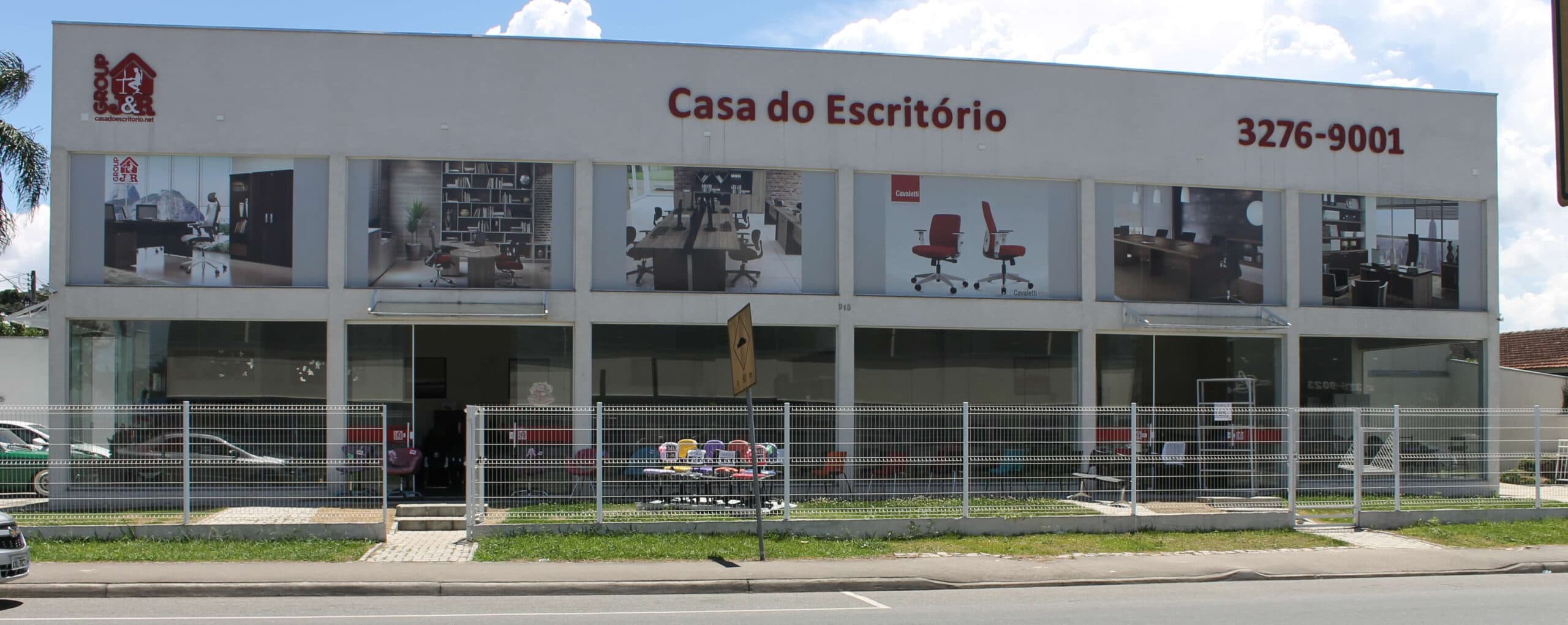 Fachada da Loja Hauer, vista de frente