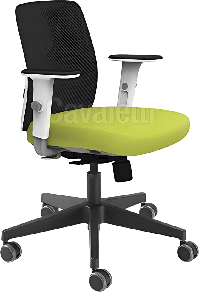 Cavaletti Idea - Poltrona Giratória Média 40202 Mesh Syncron RP ID Nylon